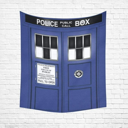- CADecor Magic Tardis Police Box Home Decor Tapestry Wall Art Wall Tapestry 40x60 Inches