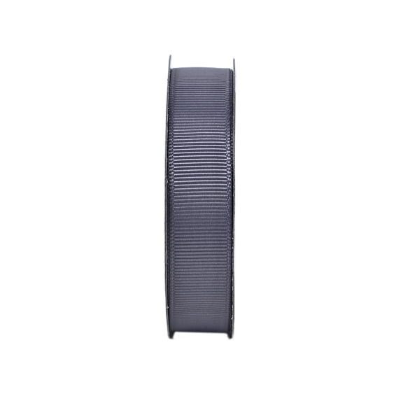 Gwen Studios 5/8" Pewter Grosgrain Ribbon, 6 yards