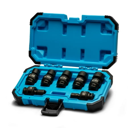 UPC: 0886352533904 | Capri Tools 3/8 in. Drive Universal Impact Socket Set  3/8-3/4 in. SAE  7-Piece