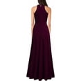 thumbnail image 3 of Mother of Bride Dresses Halter Neck Side Split Formal Dresses Bridemaid Dresses Maxi Elegant Sleeveless Dresses for Women Red XXL, 3 of 4