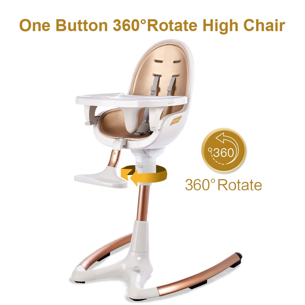 Hot Mom Baby High Chair with Adjustable Seat Height Angle Luxury