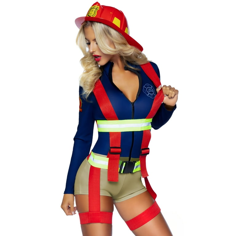 Leg Avenue Hot Zone Honey Firefighter Women's Fancy-Dress