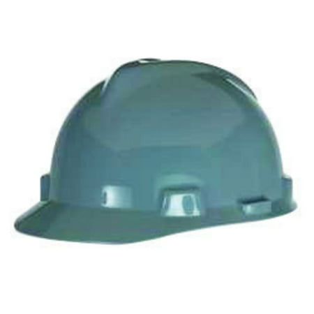 

MSA Gray Polyethylene Cap Style Hard Hat With Ratchet/4 Point Ratchet Suspension