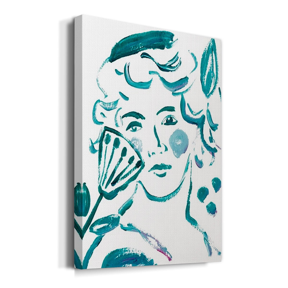 Budding Flower I Premium Gallery Wrapped Canvas - Ready to Hang