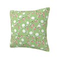 thumbnail image 2 of Wukai Cute Frog2 Premium Polyester Fleece Pillow Covers with Hidden Zipper Closure,Luxuriously Soft and Durable-24"x24", 2 of 7