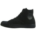 thumbnail image 4 of Converse Chuck Taylor All Star High Black Mono High-Top Canvas Fashion Sneaker - 10M / 8M, 4 of 4