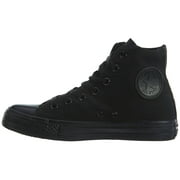 Converse Chuck Taylor All Star High Top Unisex Sneakers - Black Monochrome - 8.5M/10.5W