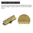 thumbnail image 4 of Uxcell Ribbon Crimp Clamp Ends, 20mm Bookmark Pinch Cord End Clasps for DIY Bronze Tone 100Pack, 4 of 7