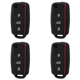 thumbnail image 1 of Funda Silicona para Control Remoto Coche 4 Uds. para Golf Tiguan Sagitar, 1 of 8