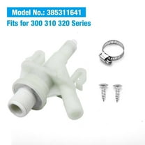 385311641 Plastic Water Valve Kit For RV Camper Trailer Toilet Water Valve Dometic 300 310 320 Series Flush Toilet