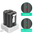 thumbnail image 3 of Batería de repuesto para Ring Doorbell, paquete de 2 unidades, 6040 mAh, con cargador, 3 of 6