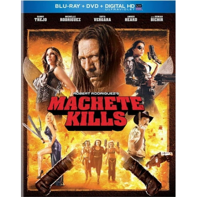 Machete Kills Action Thriller Blu-ray + DVD + Digital HD