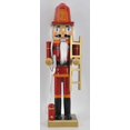 thumbnail image 2 of 14" Fireman with HoseChristmas Nutcracker, 2 of 2