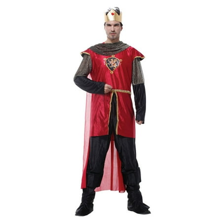 Men's Honorable King Costume Set Halloween Party,