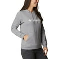 thumbnail image 5 of Columbia Womens Logo Hoodie Monument Heather Medium, 5 of 9