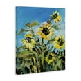 thumbnail image 3 of Stupell Industries Summer Sky Sunflower Field Contemporary Farm Florals Floral & Botanical Painting Wrapped Canvas Canvas Art Print Wall Art, 30 x 40, 3 of 7