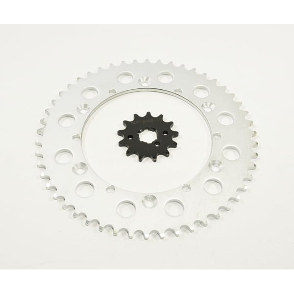 1987 - 1998 Yamaha YZ250 13 Tooth Front & 50 Tooth Rear Sprocket Hardened Steel