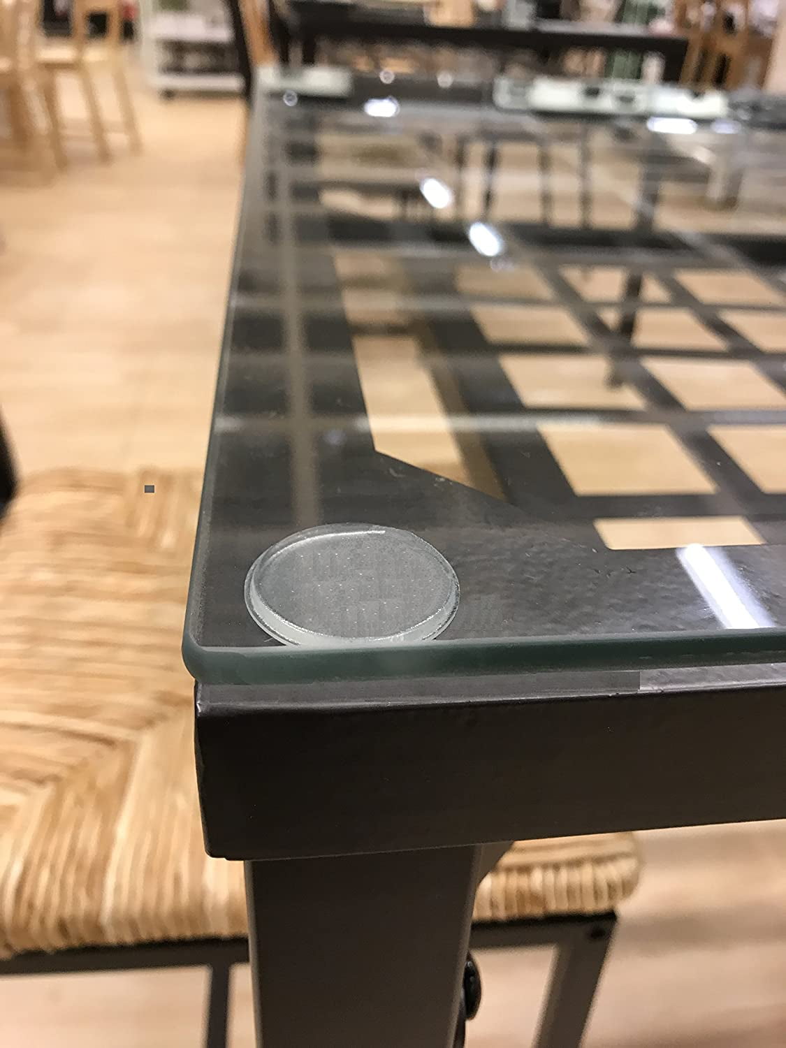 sourcing map 30 stuks glazen tafelblad bumper, 5 mm dia. 4
