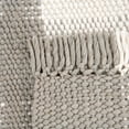 thumbnail image 3 of Unique Loom Eco Plaid Indoor Outdoor Washable Collection Area Rug - Balmoral (2' x 6' 1" Runner Gray/Ivory), 3 of 12