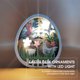 thumbnail image 2 of El escritorio de madera de Pascua del LED adorna la pared de la decoración temática del huevo de Pascua yeacher  Centros de mesa, 2 of 7