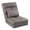 Brown, variant on Floor Chair with Back Support for Adults Adjustable 14 Positions Video Game Chairs Foldable Floor Lounger with Pillow