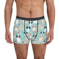thumbnail image 1 of Fotbe Colorful Dog Calzoncillos Tipo Boxer con Bolsa de Soporte Total para Hombre, X-Temp Fresco, Transpirable y de Secado Rápido-Medium, 1 of 5