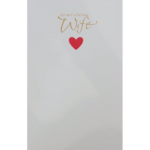 To My Loving Wife - Happy Valentine's Day Greeting Card -"Madly in love with my best friend!" from Husband Love You Always