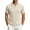 Khaki(Mens Tops), variant on Short Sleeve Polo Shirts for Men Smart Casual Collared Business Tops Classic Fit for Daily Wear