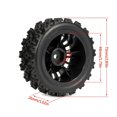 thumbnail image 3 of ZheElen Durable Wheel Rims Tyre For 1/10 PTG-2 RC Car Accessories RC Upgrade Part TYPE1, 3 of 6