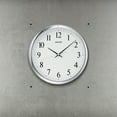 thumbnail image 4 of Seiko Gray Quiet Sweep 12 In. Wall Clock Quartz Analog QXA417GLH, 4 of 6