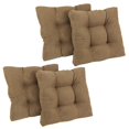 thumbnail image 1 of Coussin de Chaise de Salle à Manger en Microsuède Tufté 19 Pouces (Ensemble de Quatre), 1 of 2