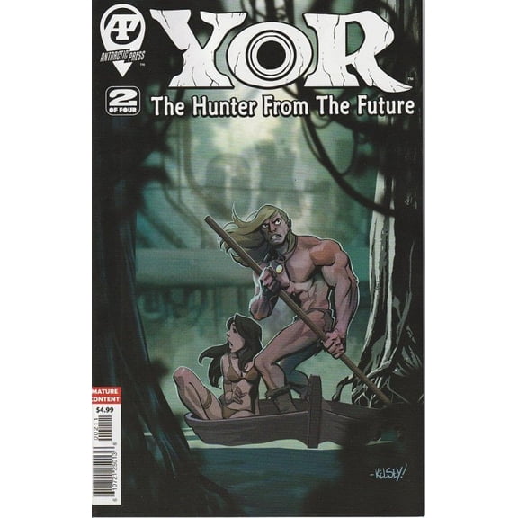 Yor: The Hunter From the Future #2A VF ; Antarctic Comic Book