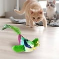thumbnail image 4 of Pet Toys Interactive Chirping Bird Flapping Automatic Toy for Exercise Self-Play and Stress for Cats and Dogs Feathered Plaything with Sound, 4 of 4