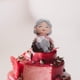 thumbnail image 4 of Bonita estatua de abuela y abuelo, figura en miniatura, adorno para tarta de abuelos., 4 of 9