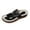 S-Black, variant on Kcodviy Women's Casual Flats Rhinestone Women's athletic & Outdoor Sandals & Slides Round Toe Sandals Buckle Platform Sandals for Women Strap Shoes