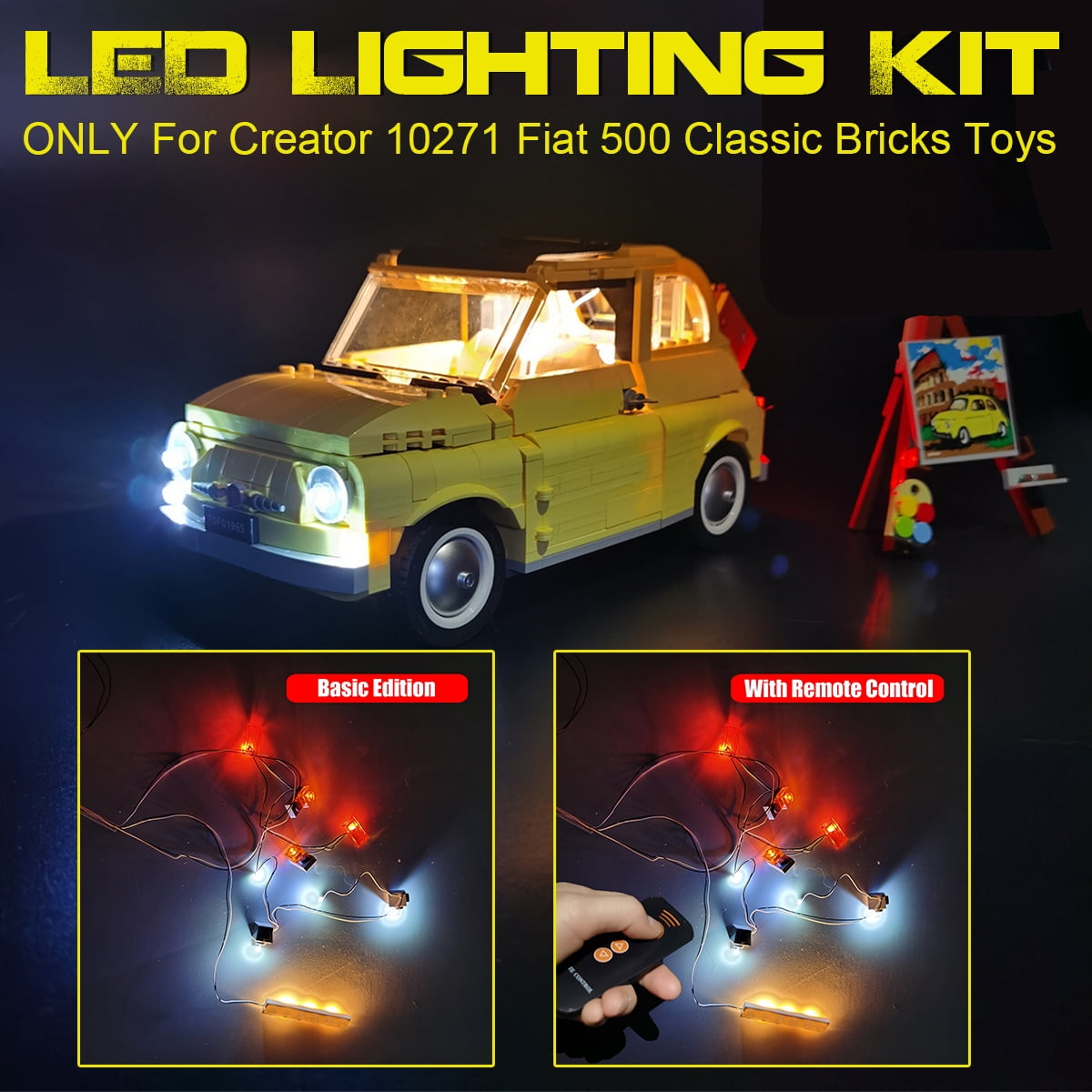 LED Light Lighting Kit With/without Remote Control ONLY For LEGO