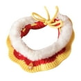 thumbnail image 4 of Collar de gato tejido a mano jinwen bufanda y babero de ganchillo cómodo para gatitos Estilo B, 4 of 8