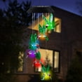 thumbnail image 5 of Morttic 2 PACK Solar Hummingbird Wind Chime, Color Changing Mobile LED Solar Wind Chime Outdoor Mobile Hanging Patio Light, Porch, Deck, Garden Decor, 5 of 6