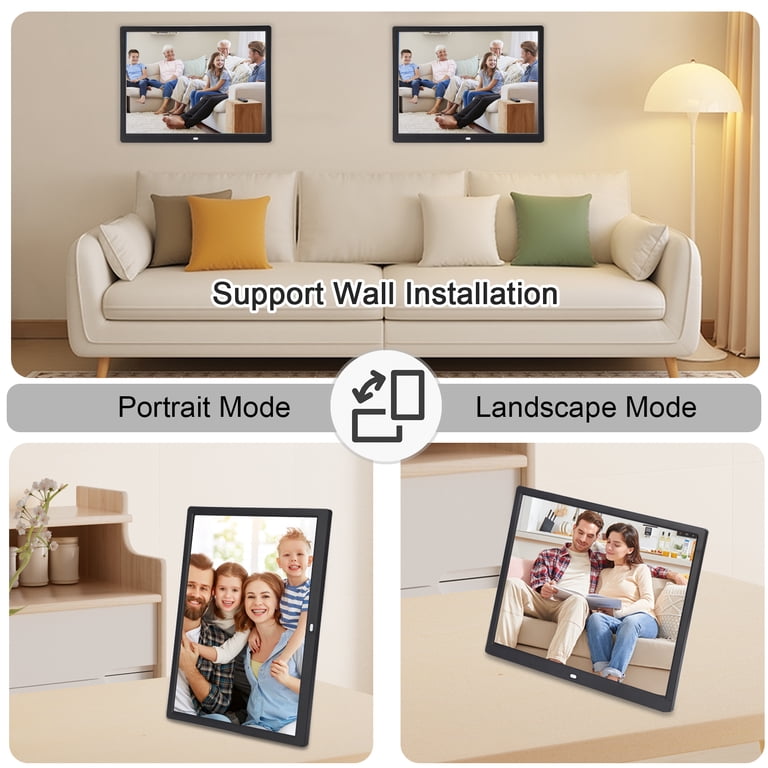 Justpe 15" Digital Picture Frame with HD IPS Screen photo 6