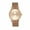 Rose Gold, variant on Mesh Bracelet Watch W/Swarovski Crystals - Rose Gold