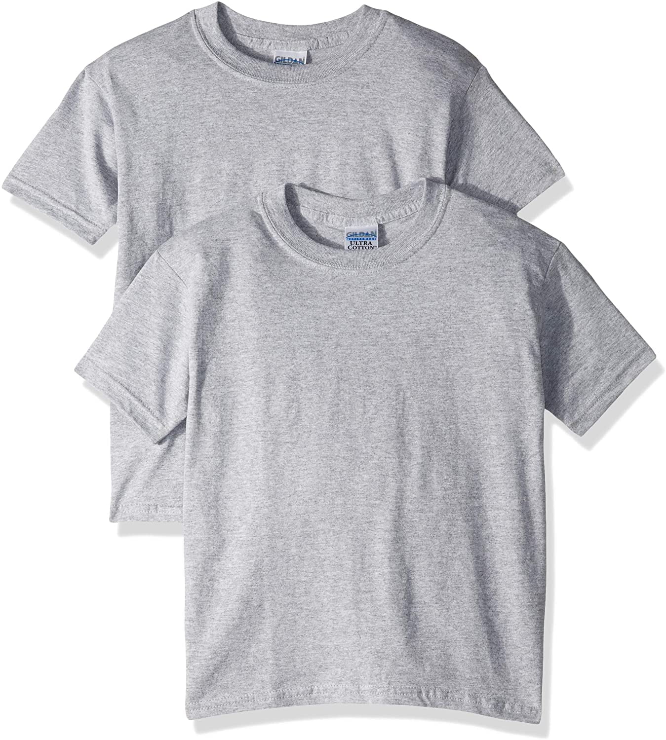 grey t shirt gildan
