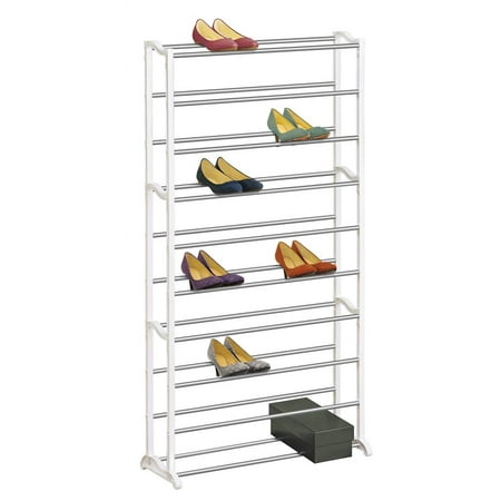 shoe pair lynk rack tier organizer shelf walmart