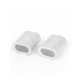 thumbnail image 2 of Unique Bargains 1/4' Wire Rope Aluminum Sleeves Clip Fittings Loop Sleeve Cable Crimps 20pcs, 2 of 2