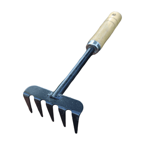 Mistaha Gardening Tools Set with Ergonomic Wooden Handles - Mini Garden Kit with Spade, Rake and Hoe for Planting, Weeding and Transplanting