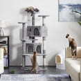 thumbnail image 3 of Cat Tree Yaheetech 158 cm con rascadores dobles para condominios, 3 of 9
