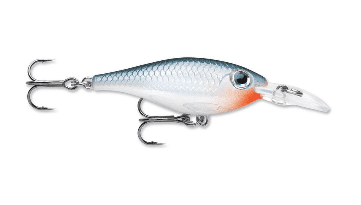 Rapala Ultra Light Shad 04 Crankbait Fishing Lure 1.5 1/8oz Silver Blue 