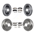 thumbnail image 1 of Transit Auto Front Rear Disc Brake Rotors and Ceramic Pads Kit for Car 2010-2011 Ford F-150 with 6 Lug Wheels K8T-100951, 1 of 11