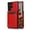 Red, variant on Case For Samsung Galaxy S25 Ultra/S25 Plus/S25, Wallet Phone Case With Card Slot Flip Kickstand