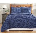 thumbnail image 2 of Better Trends QUCLQFNV Cleo Comforter Full/Queen in Navy, 2 of 2