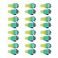 thumbnail image 1 of Jumpingount 12 pares de guantes protectores de trabajo para adultos, guantes antideslizantes para carpintería y metalurgia, Protector de mano para guantes y mitones Verde Jumpingount AP018767-01, 1 of 6